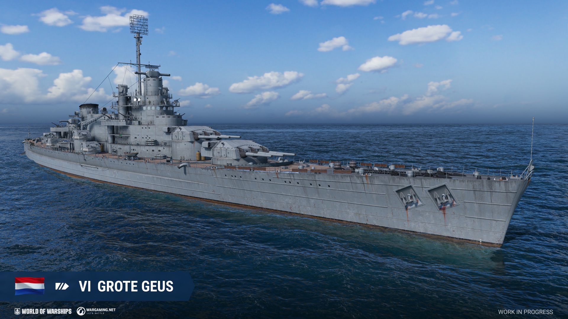 Dutch Battleship Grote Geus, Tier VI